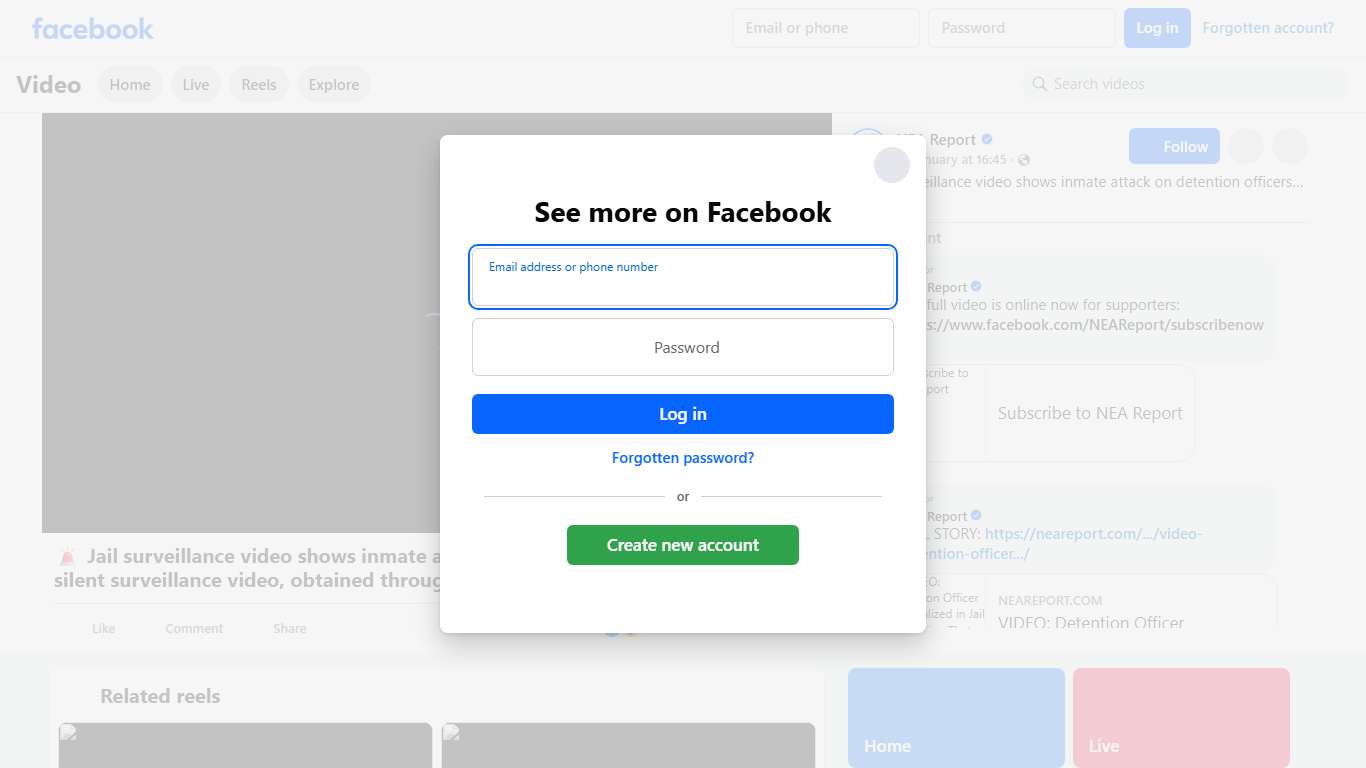 🚨 Jail surveillance video shows inmate attack on detention officers This silent surveillance video, obtained through a Freedom of Information Act request, shows an encounter Jan. 4, 2026, inside Craighead County Detention Center that prosecutors say led to a felony battery charge and a detention officer being hospitalized with a concussion. The full surveillance video is available now for paid supporters on Facebook, with full reporting at NEAReport.com. Viewer discretion advised. NEA Report Fac